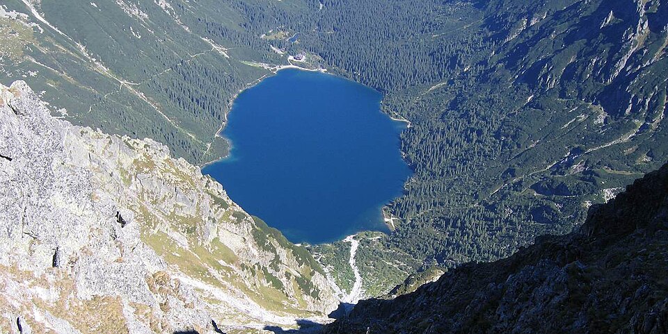 Jezioro Morskie Oko w Tatrach